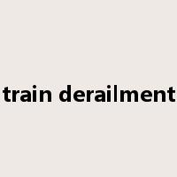 train derailment是什么意思