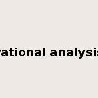 rational analysis是什么意思
