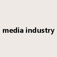 media industry是什么意思