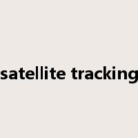 satellite tracking是什么意思