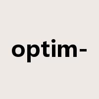 optim-是什么意思