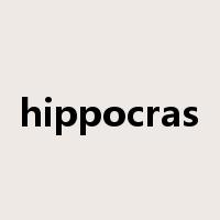 hippocras是什么意思