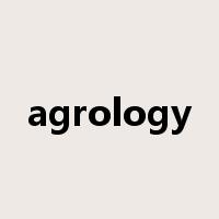 agrology是什么意思