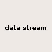 data stream是什么意思