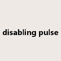 disabling pulse是什么意思