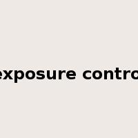 exposure control是什么意思
