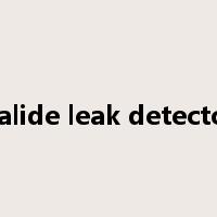 halide leak detector是什么意思