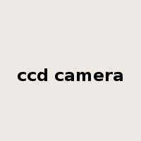 ccd camera是什么意思