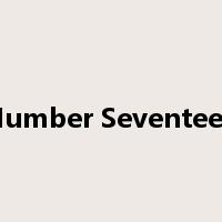 Number Seventeen是什么意思