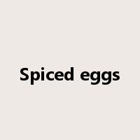 Spiced eggs是什么意思