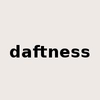 daftness是什么意思