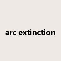 arc extinction是什么意思