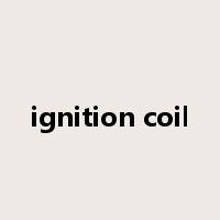 ignition coil是什么意思
