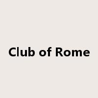 Club of Rome是什么意思