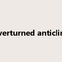 overturned anticline是什么意思