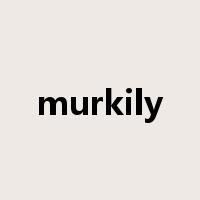 murkily是什么意思