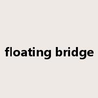 floating bridge是什么意思