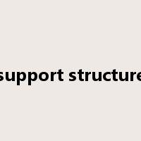 support structure是什么意思