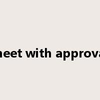 meet with approval是什么意思
