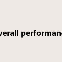 overall performance是什么意思