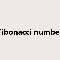 Fibonacci number是什么意思