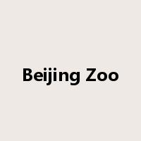 Beijing Zoo是什么意思