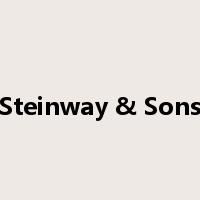 Steinway & Sons是什么意思