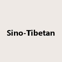 Sino-Tibetan是什么意思