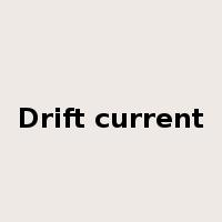 Drift current是什么意思