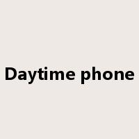 Daytime phone是什么意思
