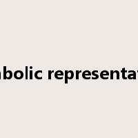 symbolic representation是什么意思