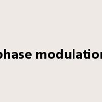 phase modulation是什么意思