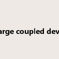 charge coupled device是什么意思