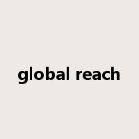 global reach是什么意思