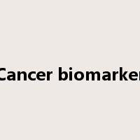 Cancer biomarker是什么意思