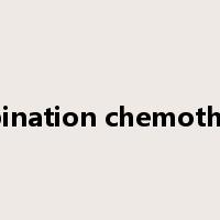 Combination chemotherapy是什么意思