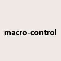 macro-control是什么意思