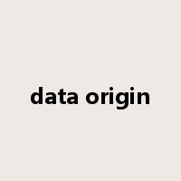 data origin是什么意思