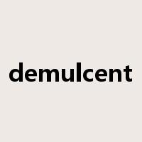 demulcent是什么意思