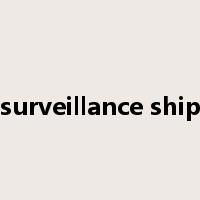 surveillance ship是什么意思
