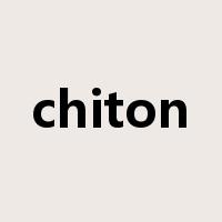 chiton是什么意思