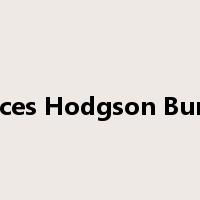 Frances Hodgson Burnett是什么意思