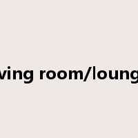 living room/lounge是什么意思