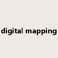 digital mapping是什么意思