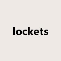 lockets是什么意思
