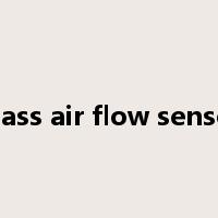 mass air flow sensor是什么意思