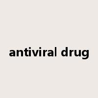 antiviral drug是什么意思