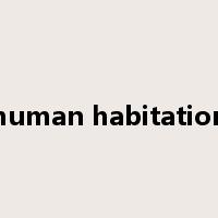human habitation是什么意思