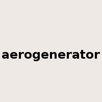 aerogenerator是什么意思