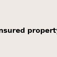insured property是什么意思